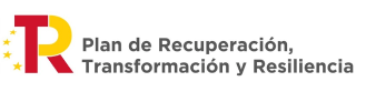 Logotipo del Plan re Recuperación, transformación y Resiliencia.